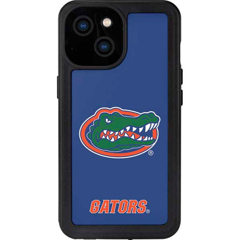 University of Florida Gators Mascot Blue iPhone 15 Waterproof Case